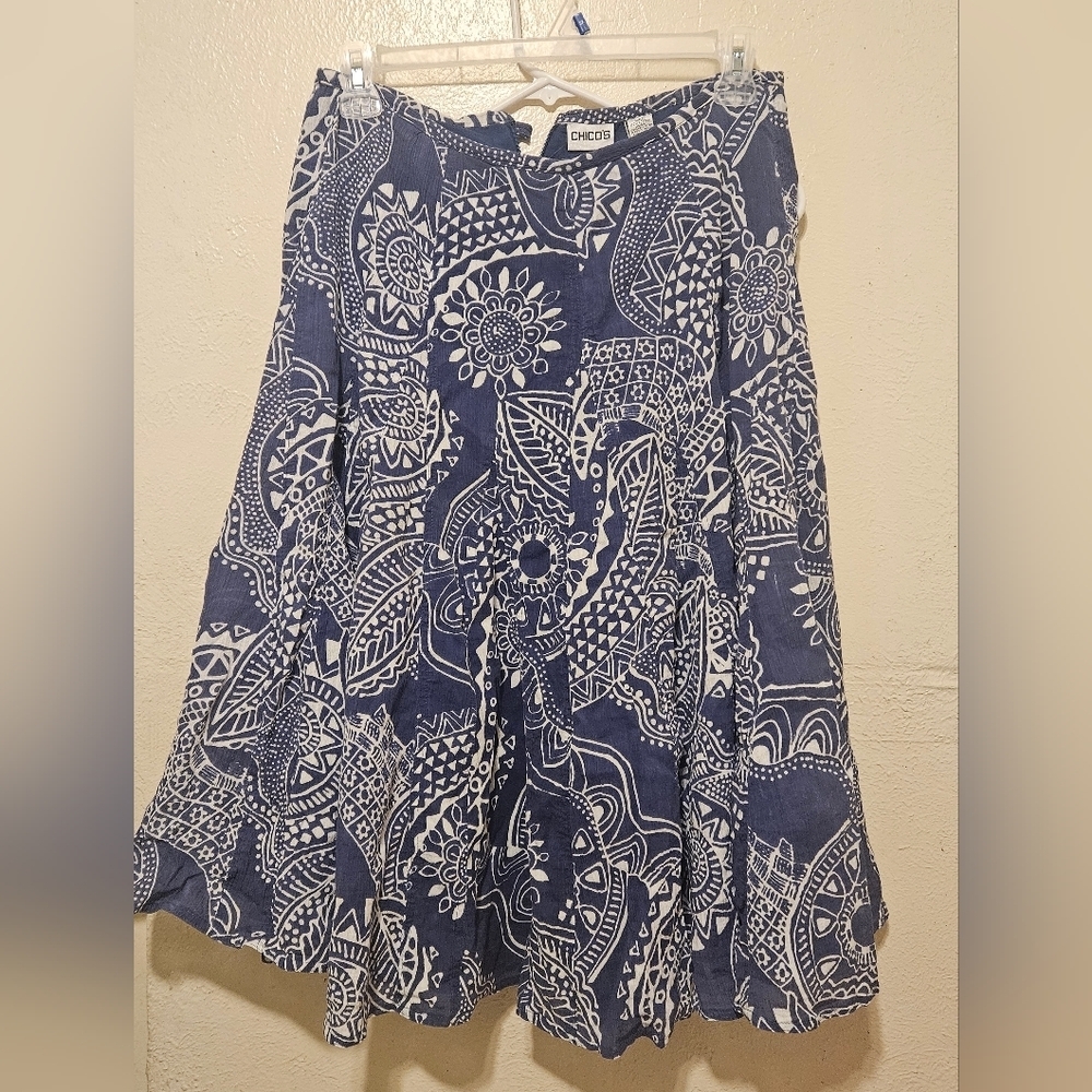 Chicos Flare skirt size 1